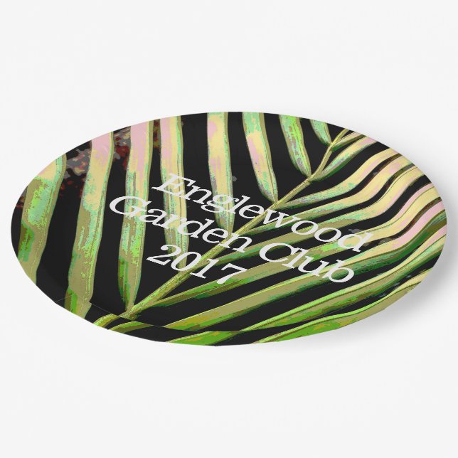 Stripes by Nature Paper Plate (Angled)