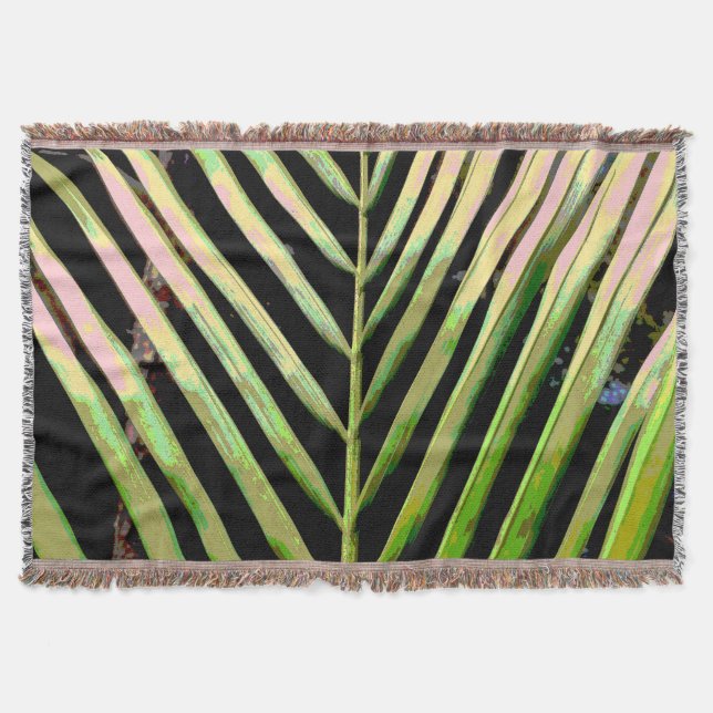 Stripes by Nature Throw Blanket (Front)