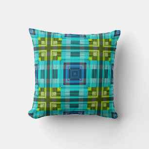 Stripes Fashion Retro Pattern Art Design Abstract Cushion