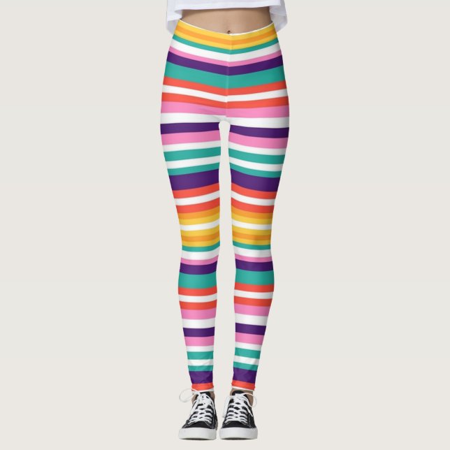 Stripes Galore Leggings (Front)