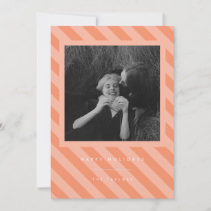 Stripes Holiday Card