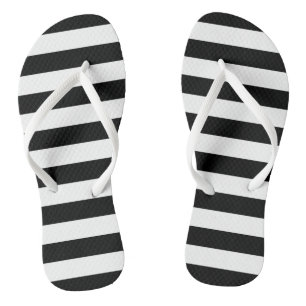 Stripes in Black   Sandals