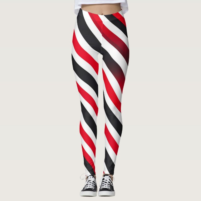Stripes in Motion Leggings (Front)