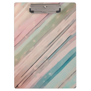 Stripes in Soft Shades Clipboard