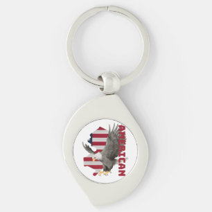 Stripes Key Holder Ring