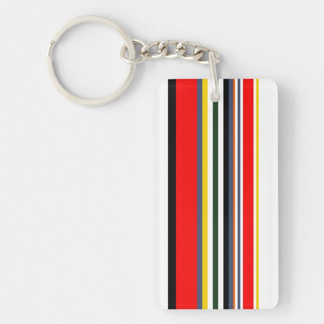 Stripes Key Ring (Front)