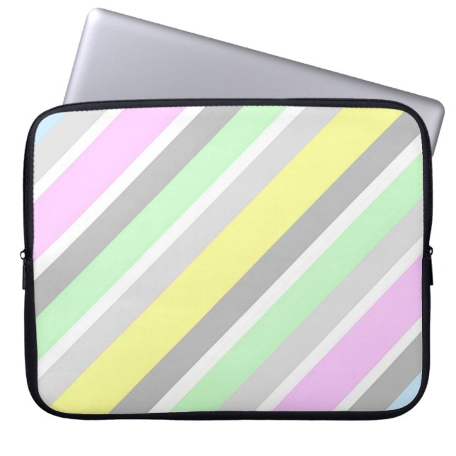 Stripes Laptop Sleeve (Front)