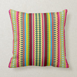 Stripes n Swirls Cushion