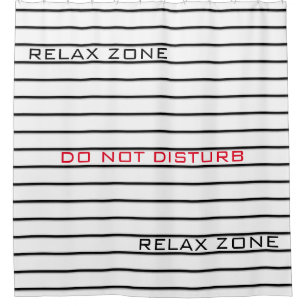 Stripes narrow black shadow + your backg. & idea shower curtain