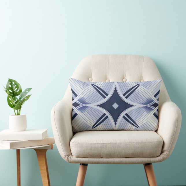 stripes of harmony for fall lumbar cushion (Chair)