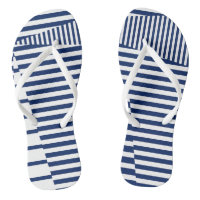 Stripes on Stripes in Blue and White