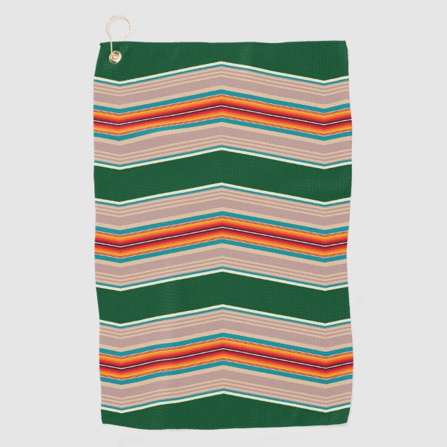 Stripes Pattern-3 Golf Towel (Front)