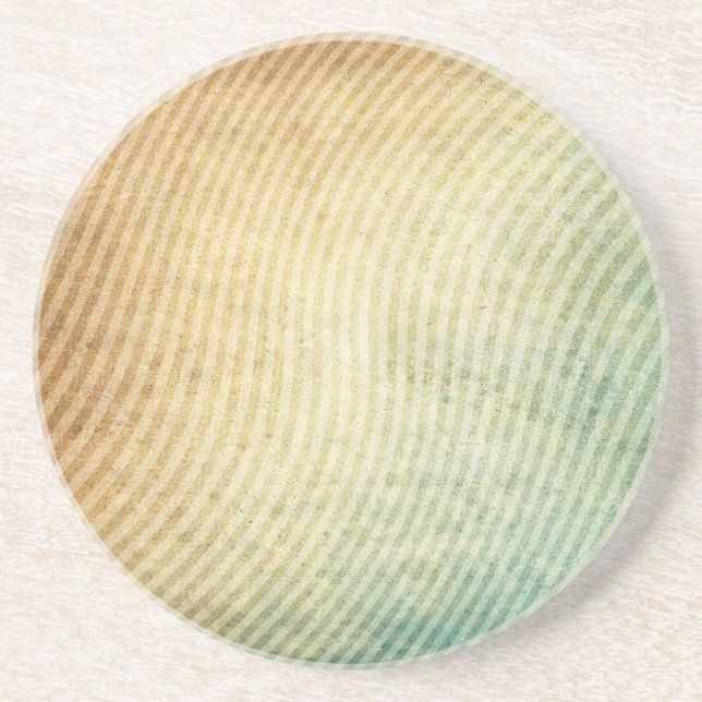 Stripes pattern background coaster (Front)