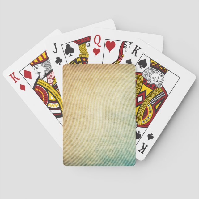 Stripes pattern background playing cards (Back)