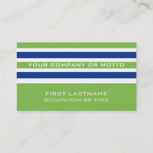 Stripes Pattern custom business cards