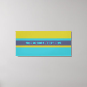 Stripes Pattern custom canvas print