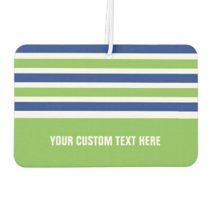 Stripes Pattern custom car air freshner Car Air Freshener