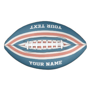 Stripes Pattern custom footballs