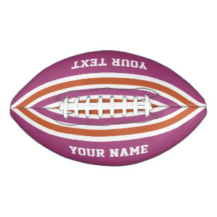 Stripes Pattern custom footballs