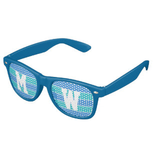 Stripes Pattern custom monogram party shades