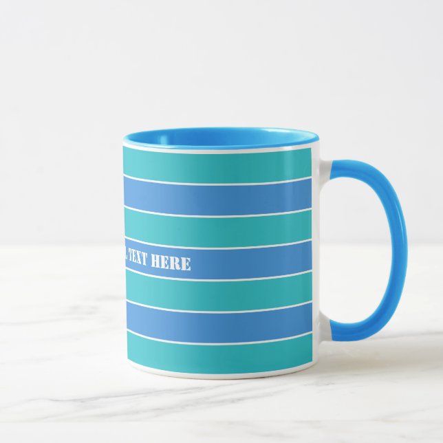 Stripes Pattern custom mugs (Right)