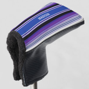 Stripes Pattern custom name putter cover
