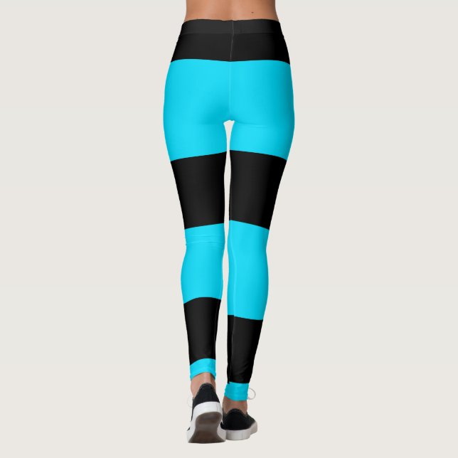 Stripes pattern leggings (Back)