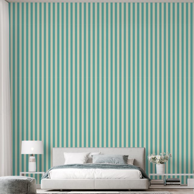 Stripes pattern wallpaper (Bedroom)