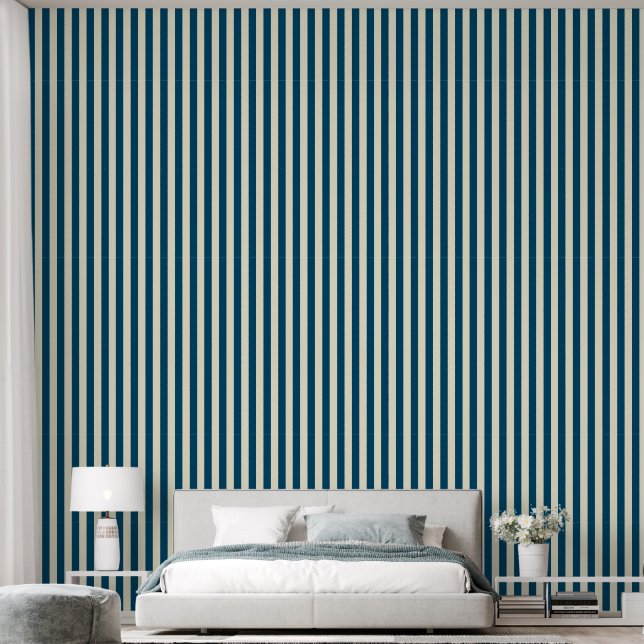 Stripes pattern wallpaper (Bedroom)