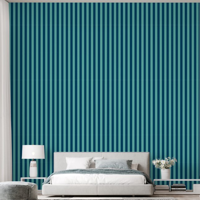 Stripes pattern wallpaper (Bedroom)