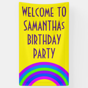 Stripes Round Frame coloured 03 + your idea Banner