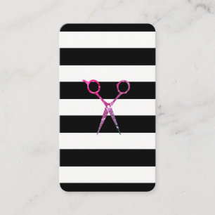 Stripes Scissors Appointment