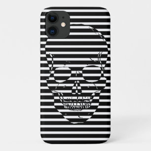 Stripes Skull Case-Mate iPhone Case