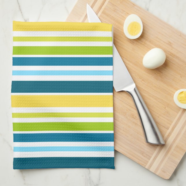 Stripes Tea Towel (Quarter Fold)
