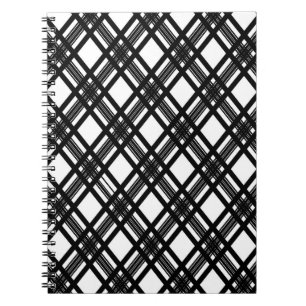 Stripes Texture Spiral Notebook
