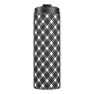 Stripes Texture Thermal Tumbler