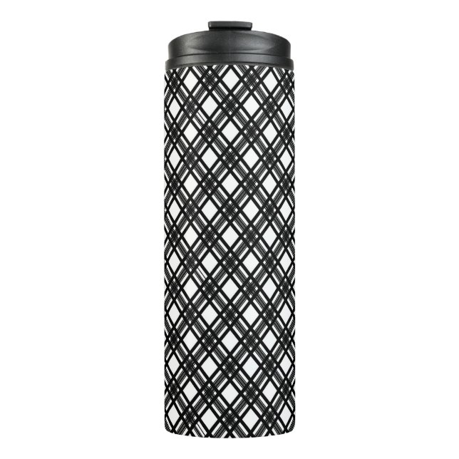 Stripes Texture Thermal Tumbler (Front)