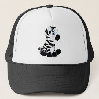 Stripes the Baby Zebra Trucker Hat
