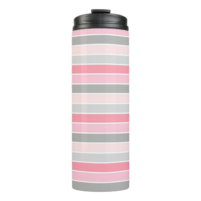 Stripes Thermal Tumbler (Front)