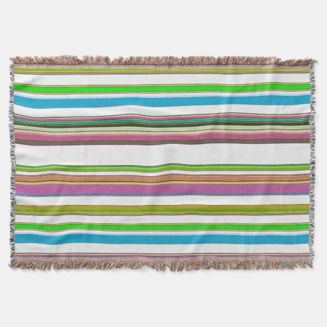 STRIPES THROW BLANKET (Front)