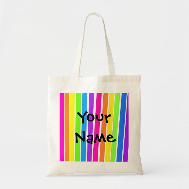 Stripes Tote Bag (Front)