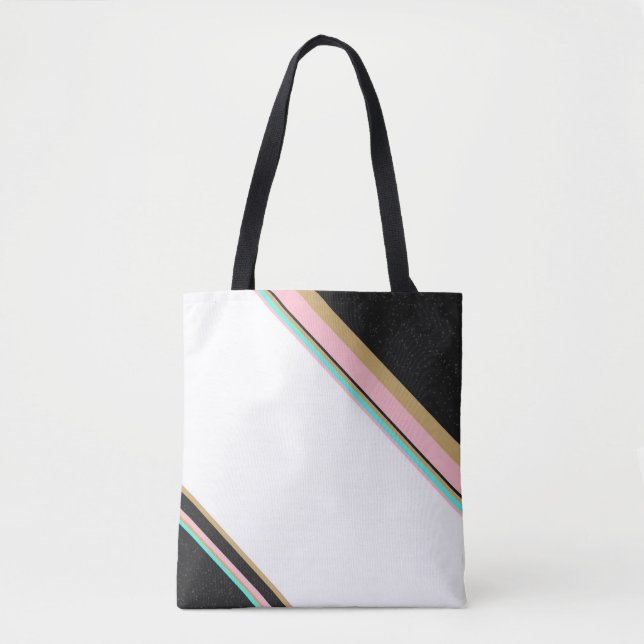 Stripes Tote Bag (Front)
