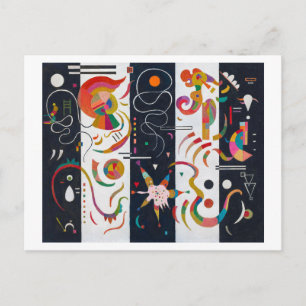 Stripes, Wassily Kandinsky Postcard