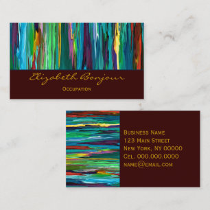 Stripesa - CHANGE COLOR Business Card