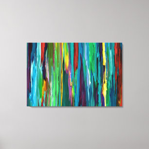 Stripesa - Wrapped Canvas 36x24