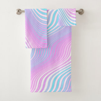 stripewave evolution : bath towel set
