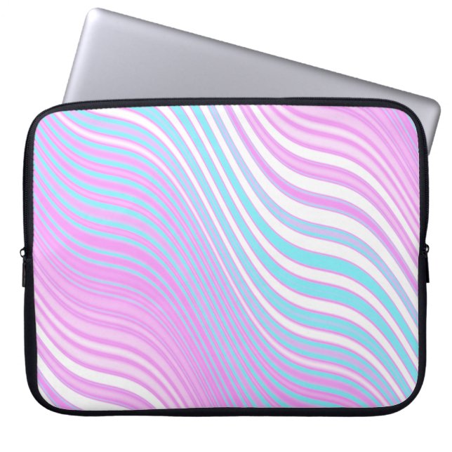 stripewave evolution : laptop sleeve (Front)