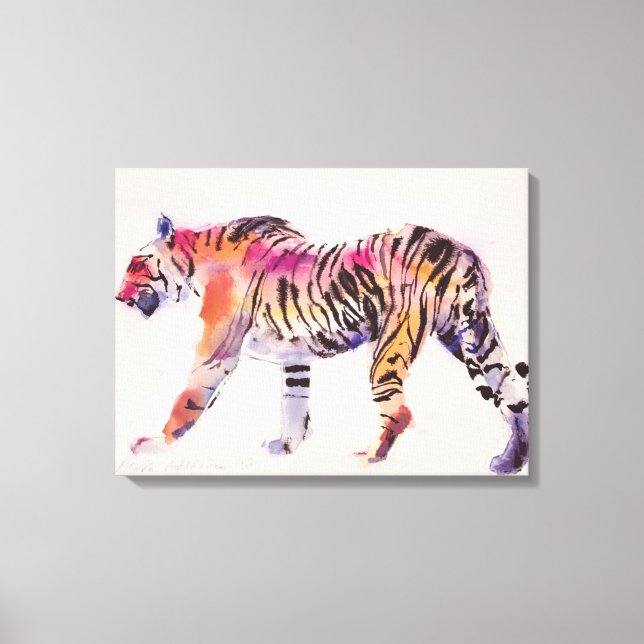 Stripey Canvas Print (Front)