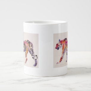 Stripey Large Coffee Mug