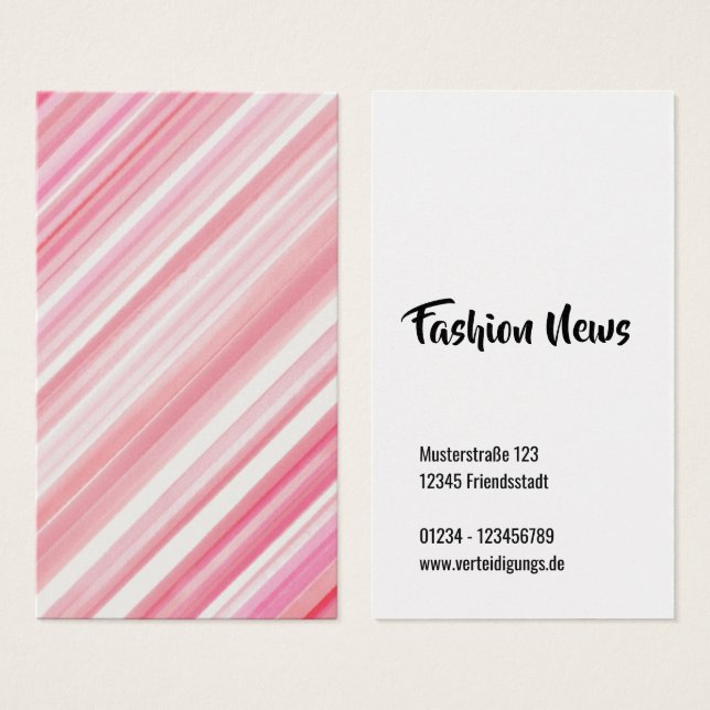 Stripped pink (Front & Back)